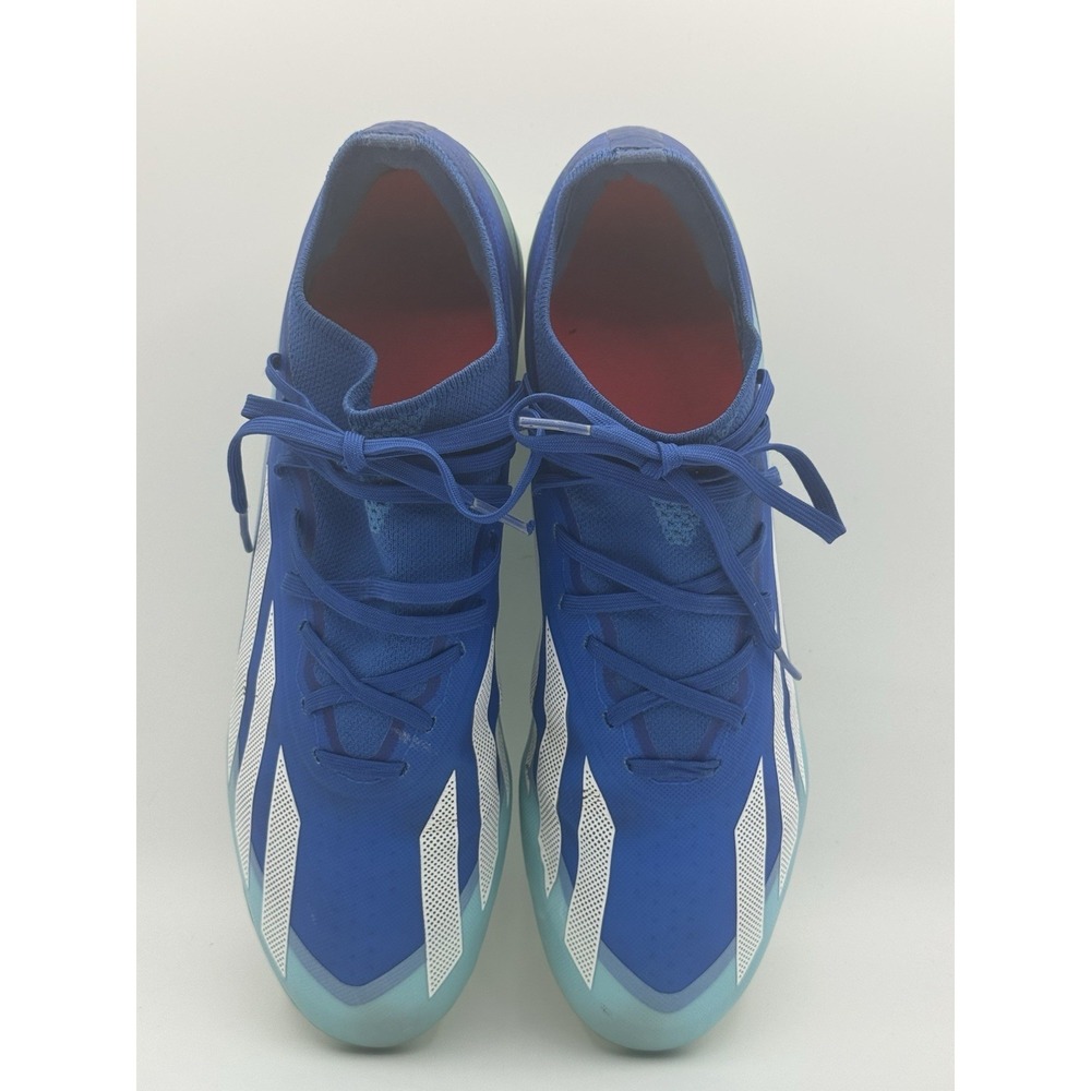 Adidas X Crazyfast.2 Firm Ground Blue White Soccer Cleat GY7422 Men's Size 11 - Picture 6 of 11